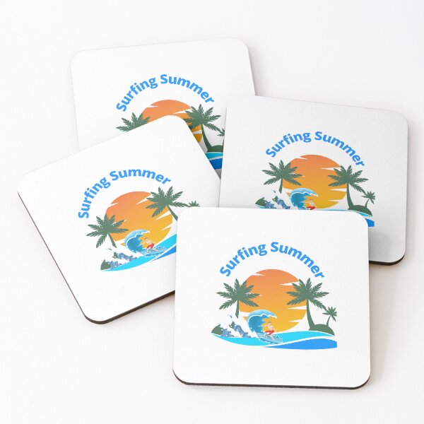 Item preview, Summer full of surfing  designed and sold by Echo Aesthetics.