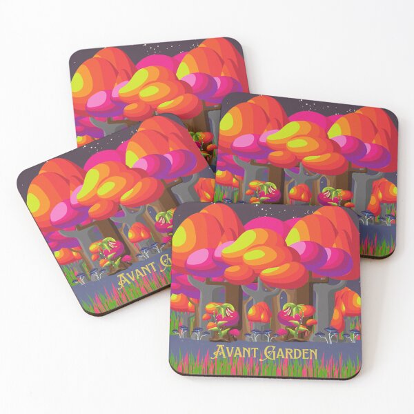 Item preview, Bosque de fantasía vanguardista abstracto "Avant Garden" designed and sold by Write-to-Rebel.