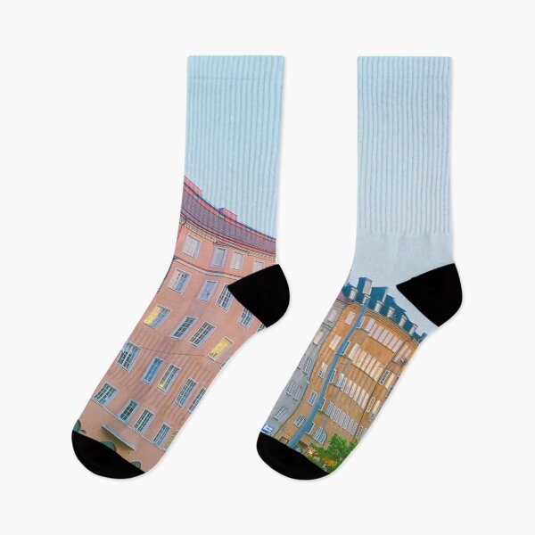 Item preview, Pastel Buildings Of Stockholm  designed and sold by Emilia Oxelheim.