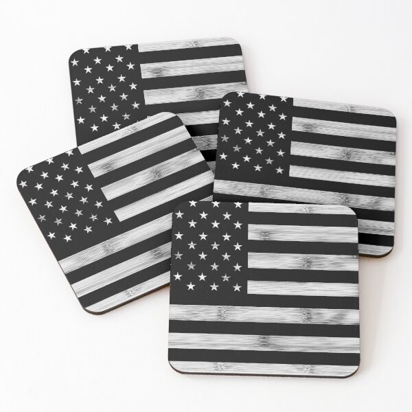 Item preview, USA flag Rustic Wood Black White Patriotic 4th of July (Photo of wood)  designed and sold by PLdesign.