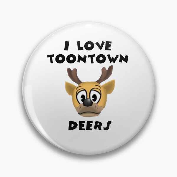 Item preview, I Love Toontown Deers designed and sold by TooningAround.