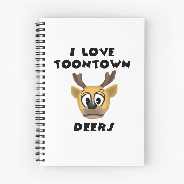 Item preview, I Love Toontown Deers designed and sold by TooningAround.