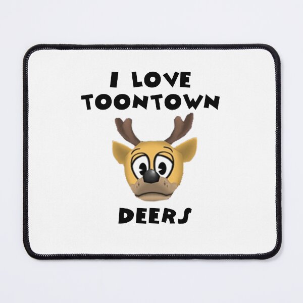 Item preview, I Love Toontown Deers designed and sold by TooningAround.