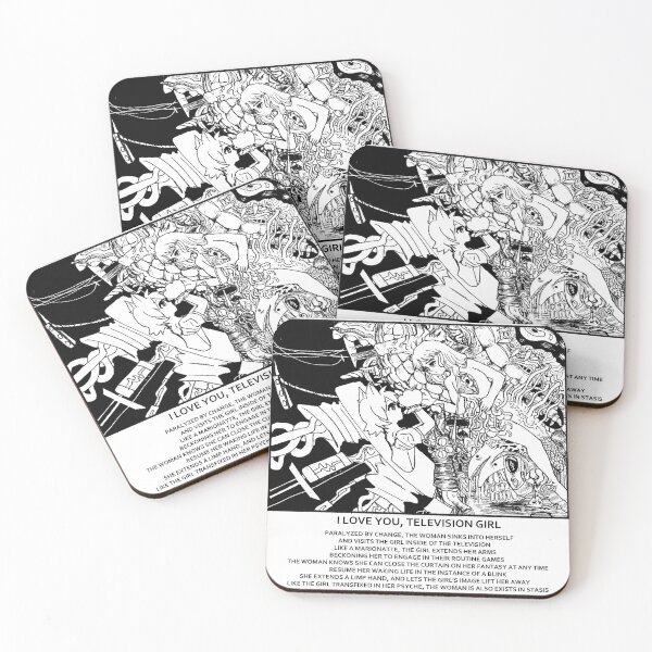 Item preview, I LOVE YOU, TELEVISION GIRL designed and sold by ItsAdrienne.