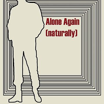 Alone Again Naturally Sticker for Sale by Jhon-Shop