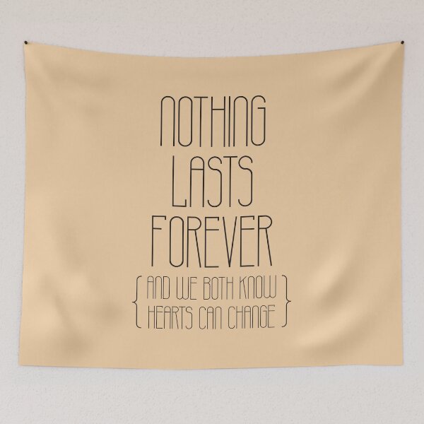 Item preview, Nothing lasts forever (black) designed and sold by didijuca.