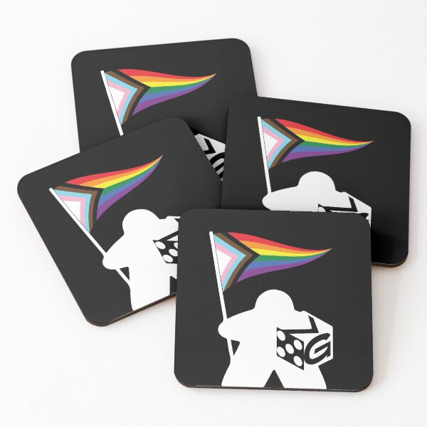 Item preview, Pride Meeple designed and sold by GreaterThanGames.
