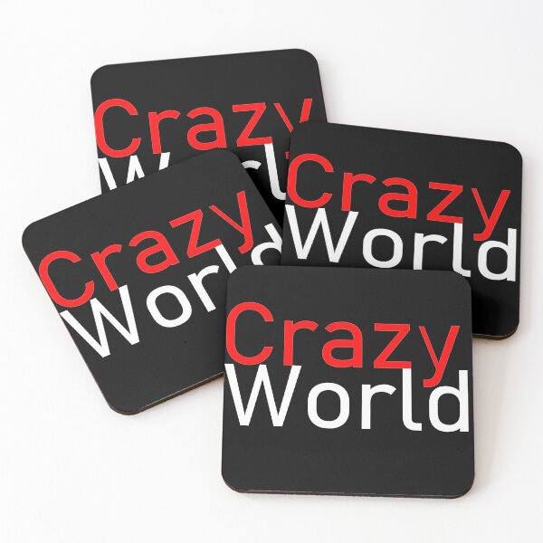 Item preview, Crazy World Political Instability Peace designed and sold by MonArtisteSam.