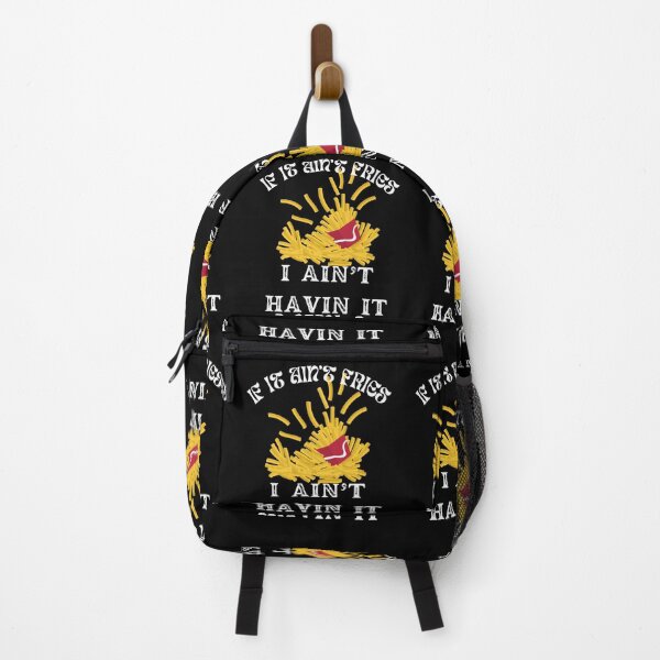 Item preview, If It Ain't Fries I Ain't Having It, French Fries With Retro Vintage Sunset designed and sold by SolSel ⭐⭐⭐⭐⭐.