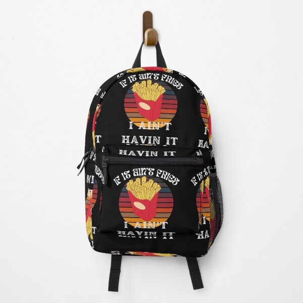 Item preview, If It Ain't Fries I Ain't Having It, French Fries With Retro Vintage Sunset designed and sold by SolSel ⭐⭐⭐⭐⭐.