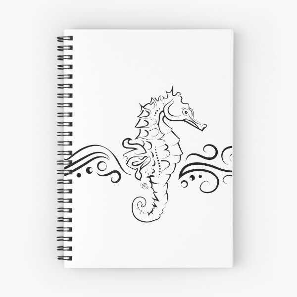 Item preview, Seahorse 2 | Digital illustration | seahorse | horsin' around | Sea drawing designed and sold by NSoulliardArt.