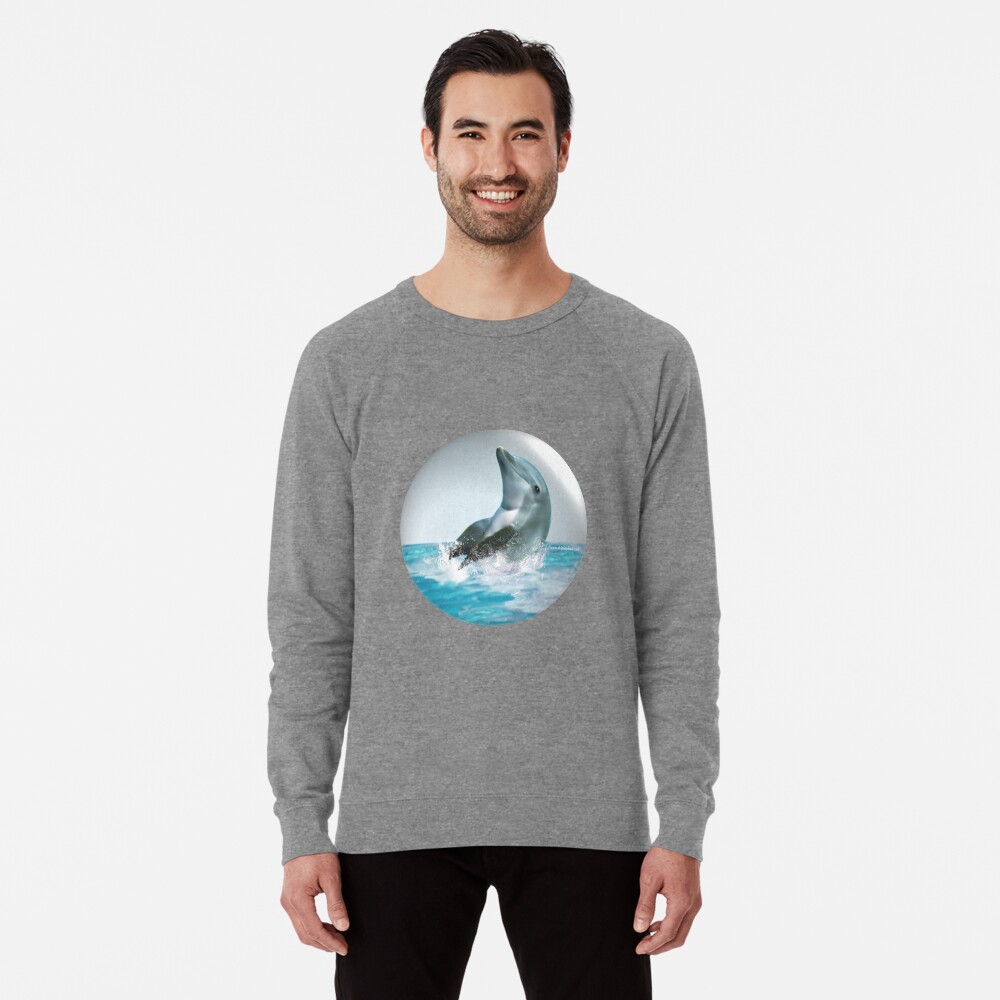 Item preview, Lightweight Sweatshirt designed and sold by DolphinPod.