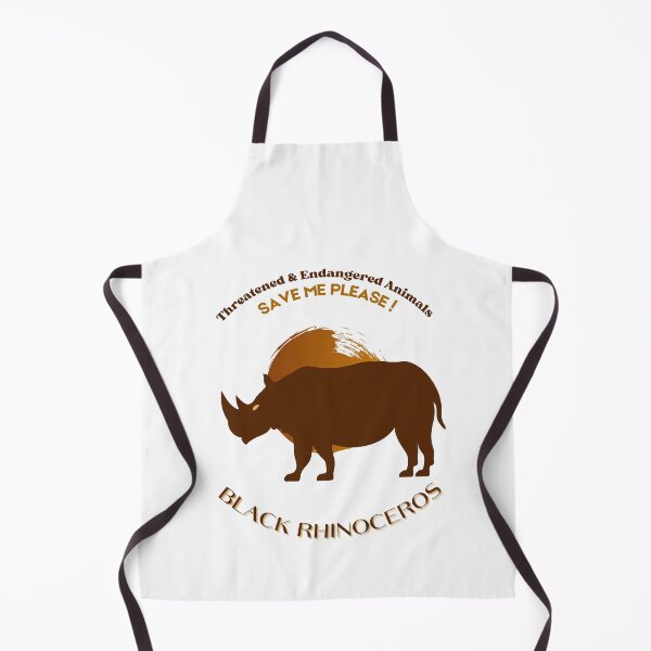 Item preview, rinoceronte negro designed and sold by yassooarts.
