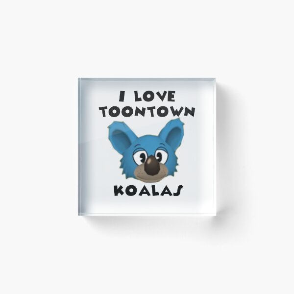 Item preview, I Love Toontown Koalas designed and sold by TooningAround.