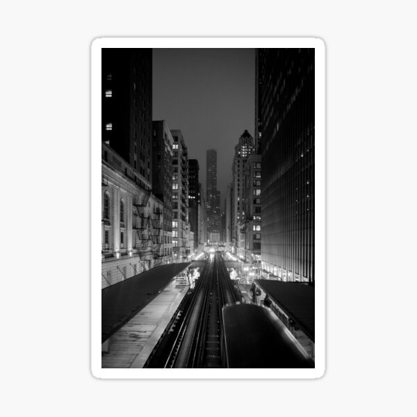 Item preview, Chicago from the L Train designed and sold by Silken Photography.