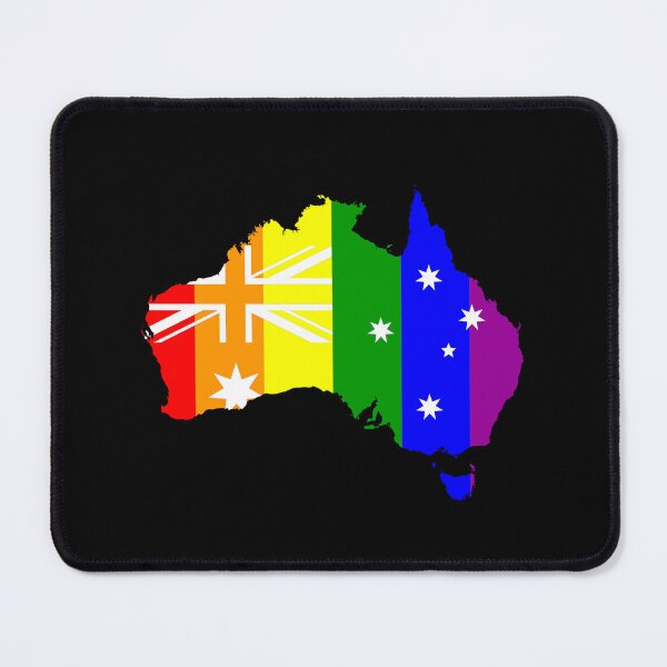 Item preview, Australian pride flag colours design  designed and sold by TipTopTapo.