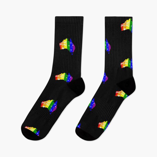 Item preview, Australian pride flag colours design  designed and sold by TipTopTapo.