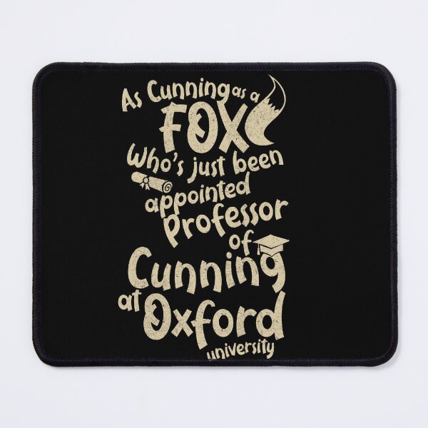 Item preview, Cunning as a fox Blackadder designed and sold by boec gear.