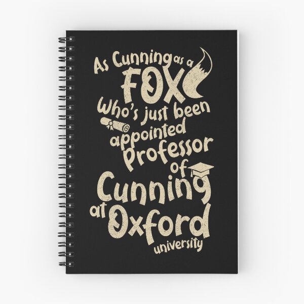 Item preview, Cunning as a fox Blackadder designed and sold by boec gear.