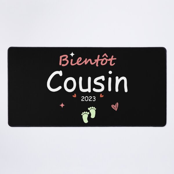 Item preview, Bientôt Cousin Enfant Annonce 2023 Futur Bébé designed and sold by Ismaibeen.