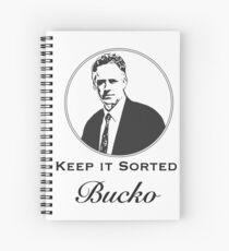Jordan B Peterson Keep It Sorted, Bucko Spiral Notebook