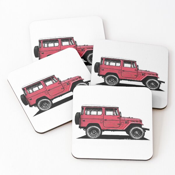 Item preview, Toyota FJ40 Land Cruiser Freeborn Red designed and sold by Coloredo.