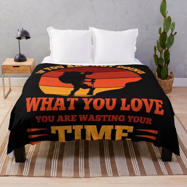 Item preview, If You Are Not Doing What You Love You Are Wasting Your Time designed and sold by maarifa.
