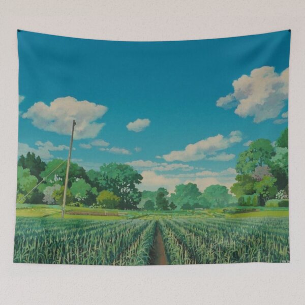 Item preview, Retro Anime Natural Landscape designed and sold by Freshfroot.