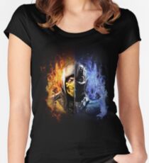 Mortal Kombat X Women's Fitted Scoop T-Shirt