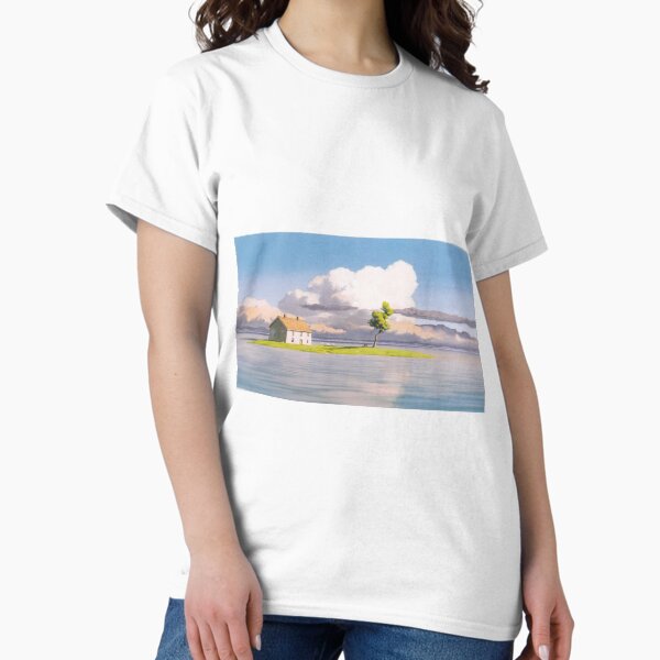 Item preview, Calming Retro Anime Landscape designed and sold by Freshfroot.