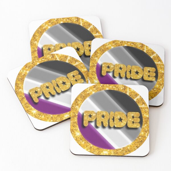 Item preview, Shining Pride Set: Asexual Flag  designed and sold by DuskWingArts.