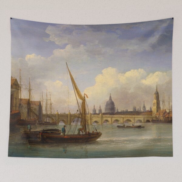 Item preview, London Bridge, with St. Paul's Cathedral in the distance designed and sold by allhistory.