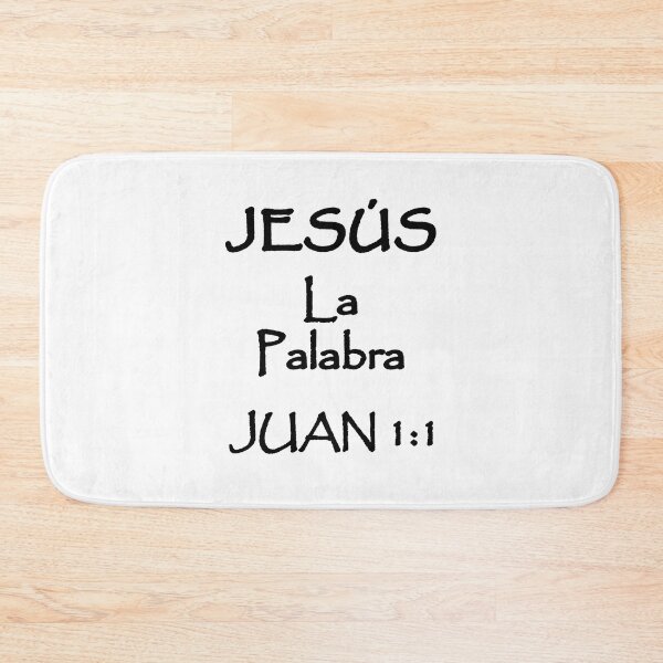 Item preview, John 1:1 Jesus the Word Spanish Bible Verse designed and sold by NombresDeJesus.