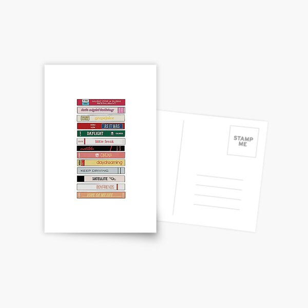 Bibliothèque de la maison de Harry Carte postale