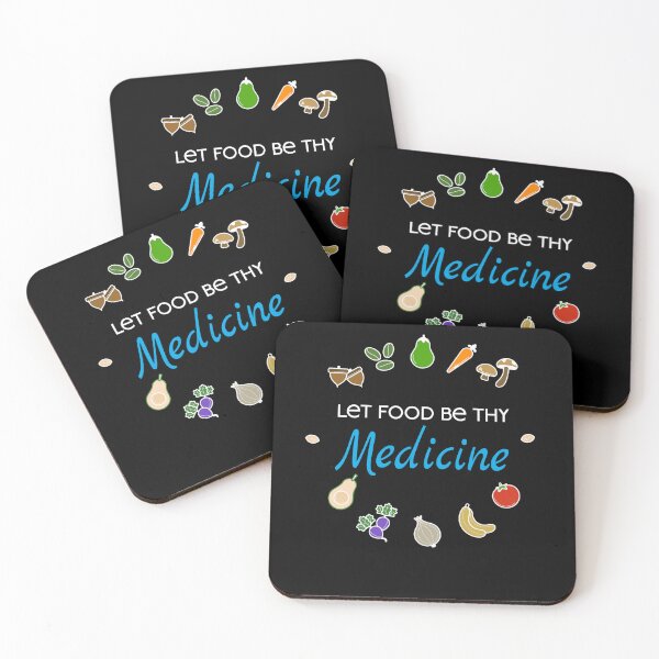 Item preview, 'Let Food Be Thy Medicine' Quote From The Father Of Medicine  designed and sold by SereneSouls.