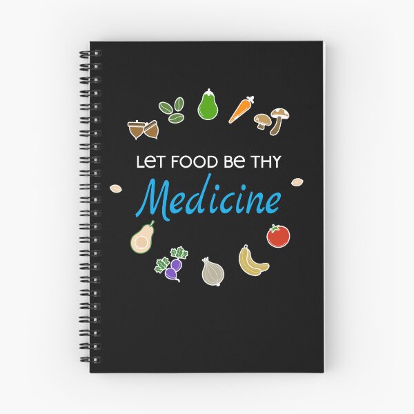 Item preview, 'Let Food Be Thy Medicine' Quote From The Father Of Medicine  designed and sold by SereneSouls.