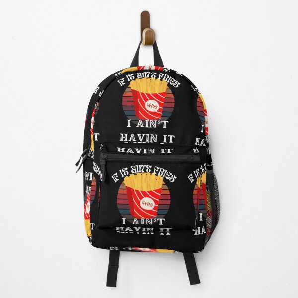 Item preview, If It Ain't Fries I Ain't Having It, French Fries With Retro Vintage Sunset designed and sold by SolSel ⭐⭐⭐⭐⭐.