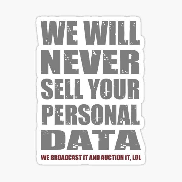 We auction it Sticker