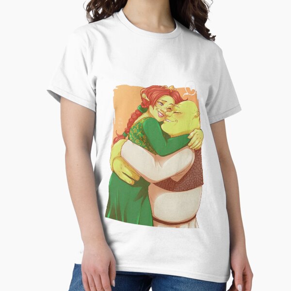 Vista previa del artículo con la obra «Shrek and Fiona», diseñado y vendido por Morphey22.