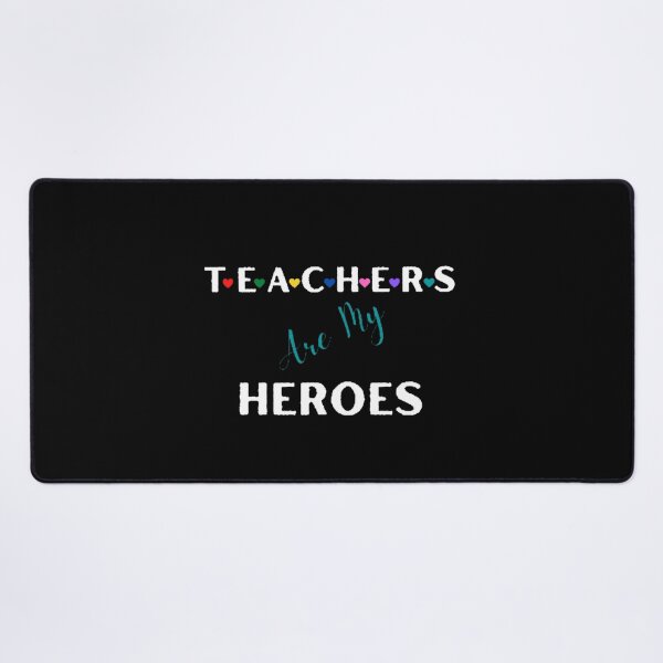 Item preview, Teachers Are My Heroes The Best Teacher Black Design designed and sold by BestTeacher.