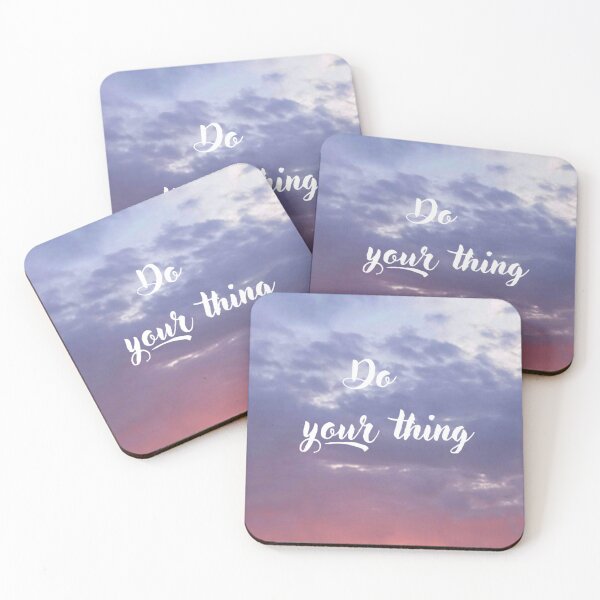 Item preview, Do Your Thing Purple Sky Sunset  designed and sold by The Glasses Girl.