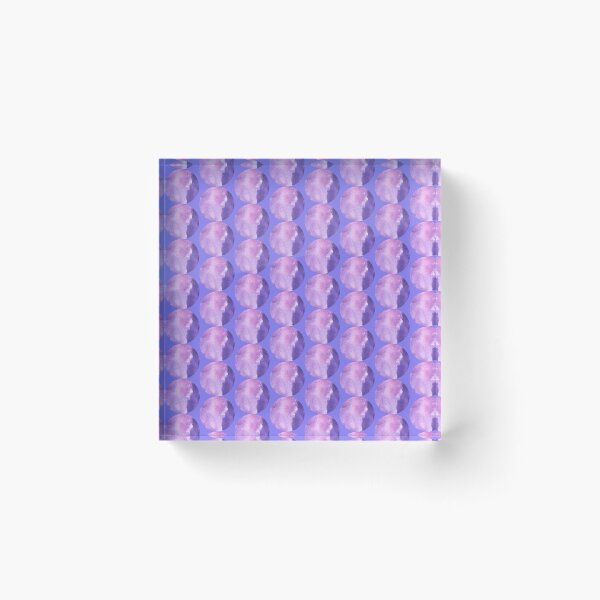 Item preview, dark lavender circle pattern | blue lavender circle pattern  designed and sold by lausn.