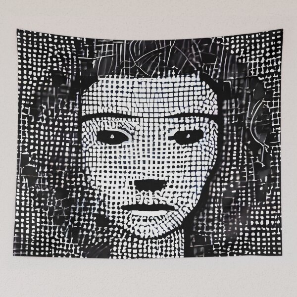 Item preview, Through the Netted Window in Vietnam designed and sold by PlacidHinds.