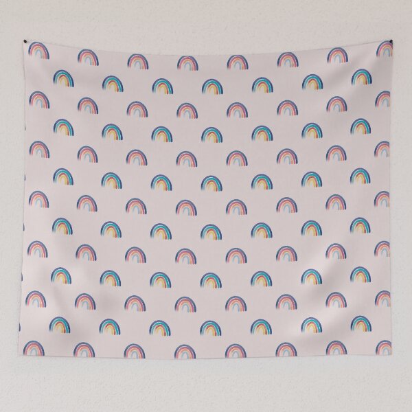 Item preview, Rainbow print girl dress colorful backpack summer notebook  designed and sold by Lady Bruniere.