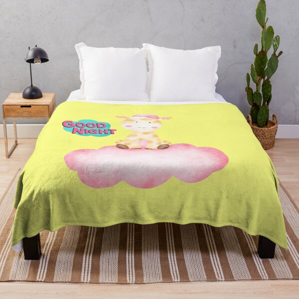 Item preview, Baby Giraffe saying Goodnight - Kids designed and sold by OMGCutie.