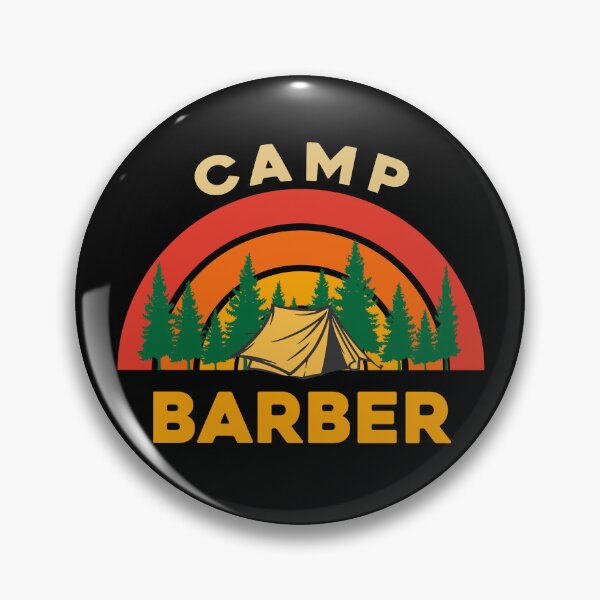 Artikelvorschau, Camp Barber - Campingliebhaber entworfen und verkauft von sleeksy.
