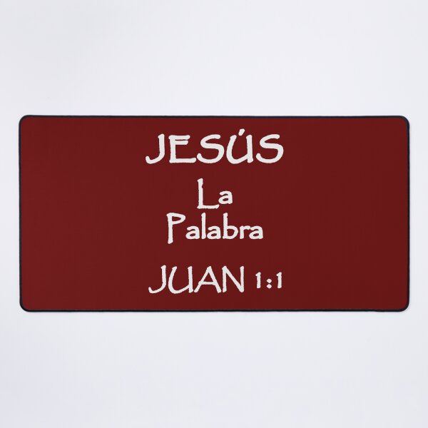 Item preview, John 1:1 Jesus the Word Spanish Bible Verse designed and sold by NombresDeJesus.