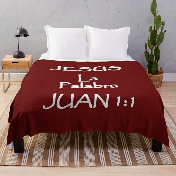 Item preview, John 1:1 Jesus the Word Spanish Bible Verse designed and sold by NombresDeJesus.