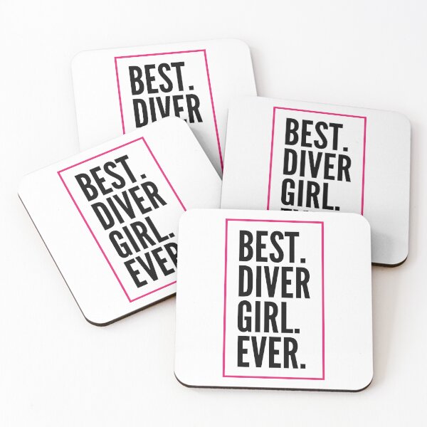 Item preview, Best Diver Girl Ever For An Awesome Diver designed and sold by SVPOD.