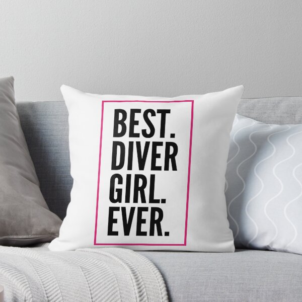 Item preview, Best Diver Girl Ever For An Awesome Diver designed and sold by SVPOD.